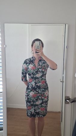 King Louie Dress, floral print, size S