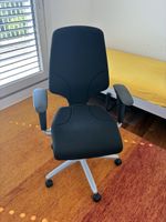 Bürostuhl schwarz verstellbar mit Armlehnen gebraucht