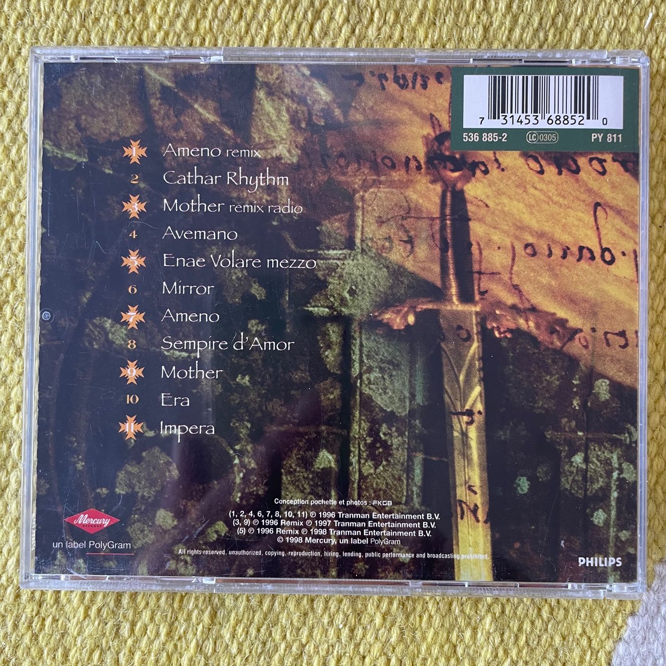 CDs: ERA-ERA/AMENO – Gebraucht aus Rorschacherberg von CD-Roli 1
