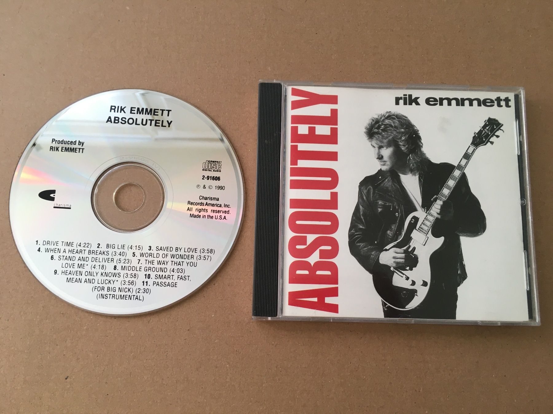 CD: Rik Emmett - Absolutely - CD- – Usato da St.Gallen venduto da MedienJoe