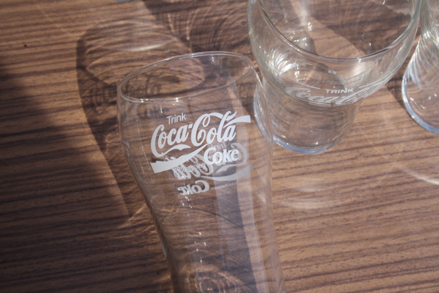 Coca-Cola Bicchieri: VINTAGE COCA COLA GLÄSER – Usato da Wauwil venduto da Pneuedy 3