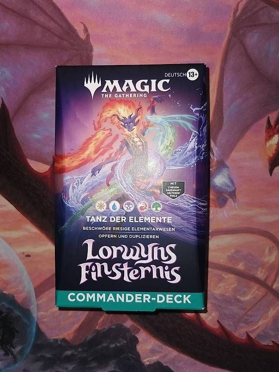 Magic The Gathering Carte collezionabili: Tanz der Elemente Commander Deck MTG – Usato da Muri AG venduto da VinceBR
