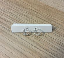 Ohrringe Silber 925 / 0.9 cm / neu