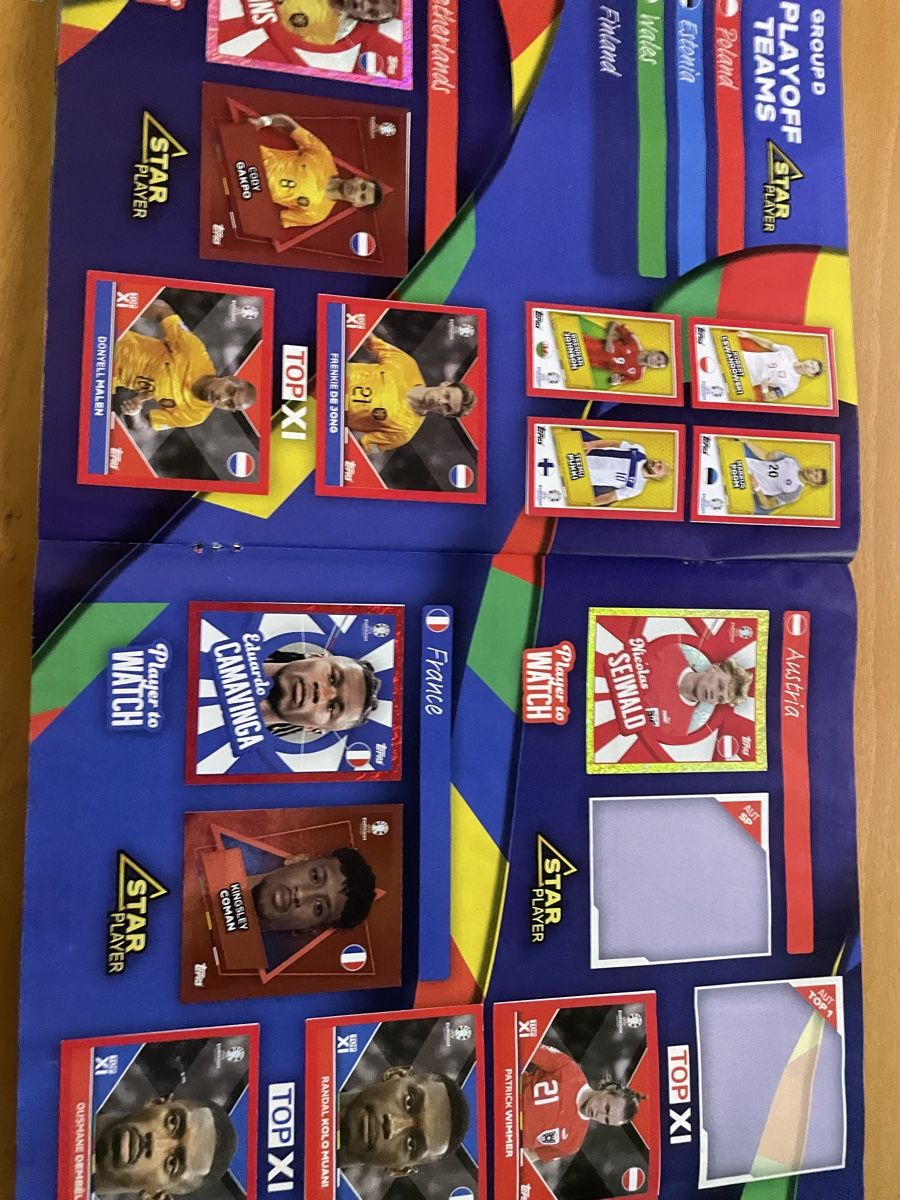 Topps Album: Topps Heft 2024 fast voll!! – Usato da Wolfenschiessen venduto da Teufel2 6