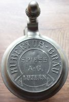 Bier Glas 4DL - Brauerei Hubertus Bräu Spiss AG Luzern 1913