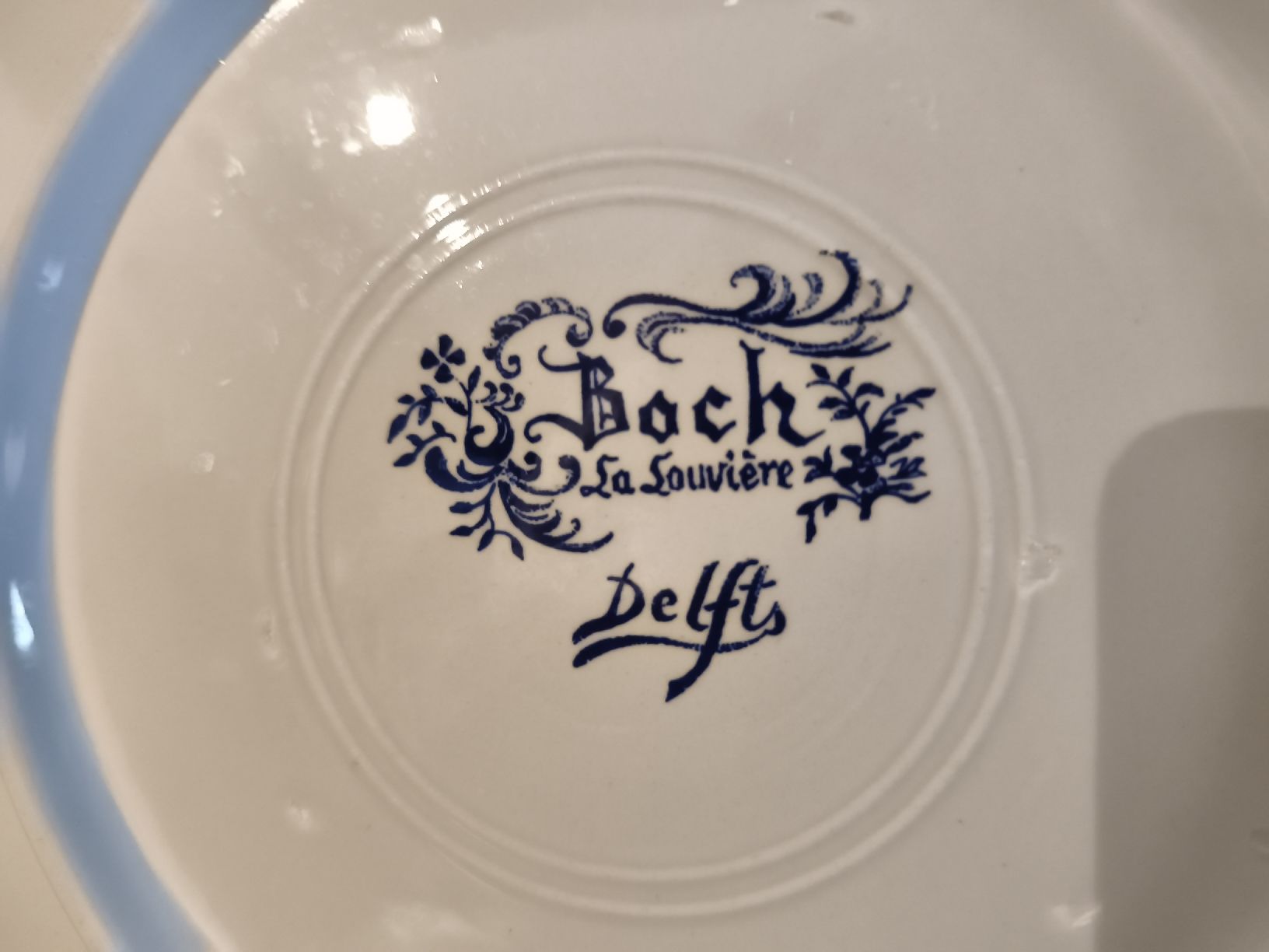 Piatti di portata: Boch La Louvière Delft Teller – Usato da Rubigen venduto da HEIDA_82 3