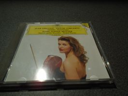 CD Jean Sibelius Violin Concerto, Anna-Sophie Mutter