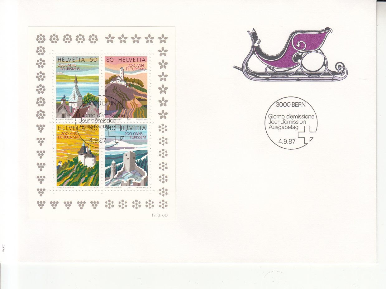 Tutti i francobolli: SBK 757x  FDC – Usato da Bürglen TG venduto da StampGraf