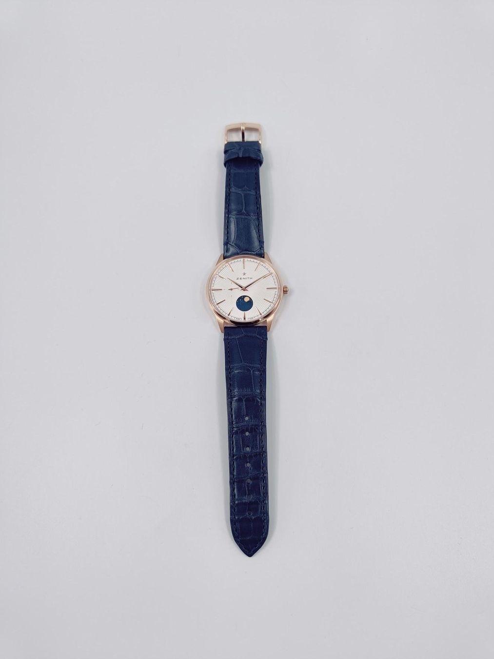 Zenith Orologi: ZENITH "ELITE MOONPHASE" IN 750 ROSÉGOLD, 40.50 MM – Nuovo (secondo la descrizione) da Luzern venduto da EdiGem 7