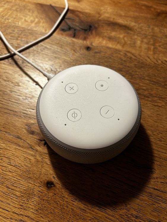 Amazon Alexa Echo Dot 3. Generation weiss Lautsprecher Kaufen auf Ricardo