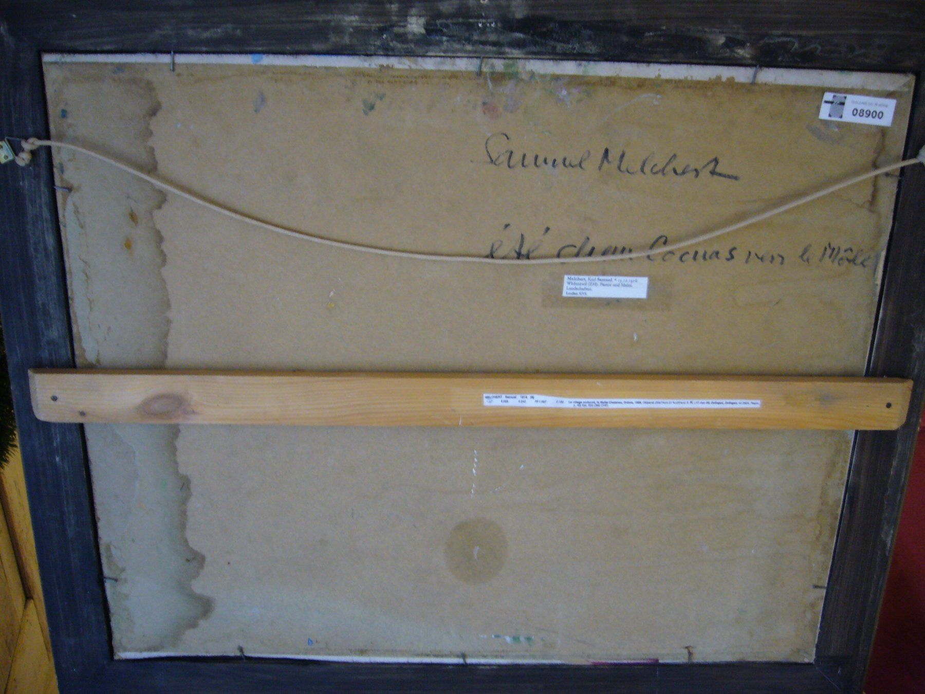 Gemälde: ***  Melchert K.S ,1916, Sommer sig. *** – Gebraucht aus Opfikon von .Gallery.35. 2