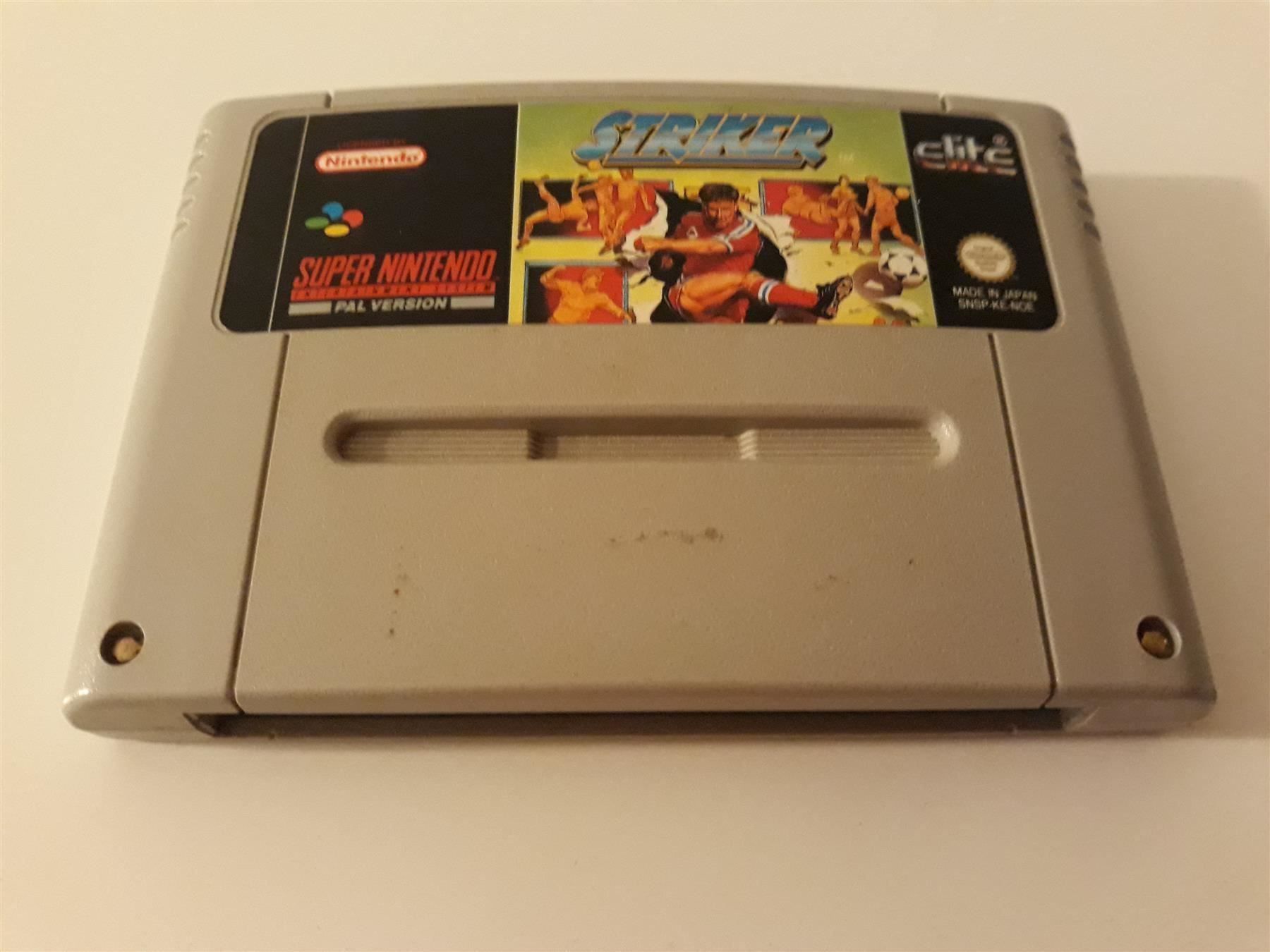 Giochi: Striker Super Nintendo SNES Spiel – Usato da Aarau venduto da Kaesekuchen2000