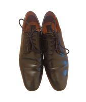 Bugatti Derby-Schuhe Dunkelblau, Gr. 42 – Klassisch & bequem
