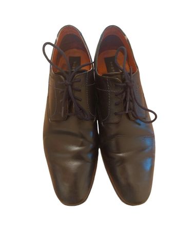 Bugatti Derby-Schuhe Dunkelblau, Gr. 42 – Klassisch & bequem