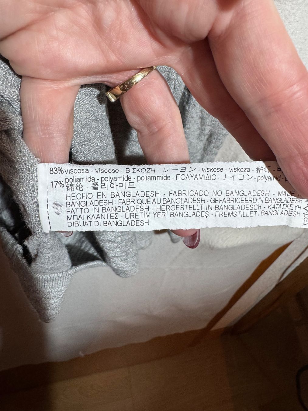 Zara Maglioni & Felpe: Grauer Pullover von Zara Man Gr. XL – Usato da Grosswangen venduto da SALE_SALE_SALE 4