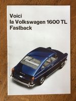 Brochure publicitaire prospectus vintage oldtimer VW