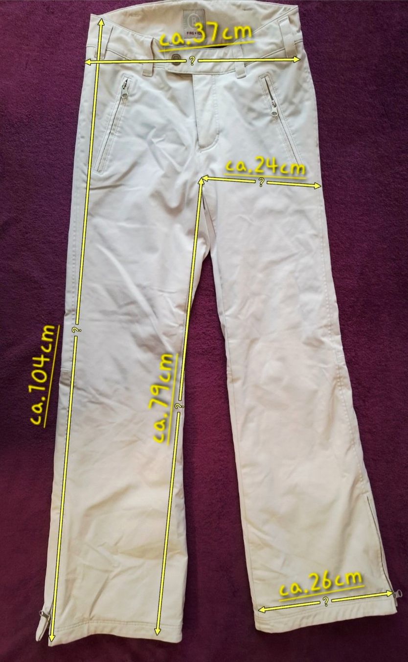 Bogner Hosen: Damen Skihose /Snowboardhose, Bogner "Fire+Ice", Gr. 34 – Gebraucht aus Müllheim Dorf von Seeeule01 8