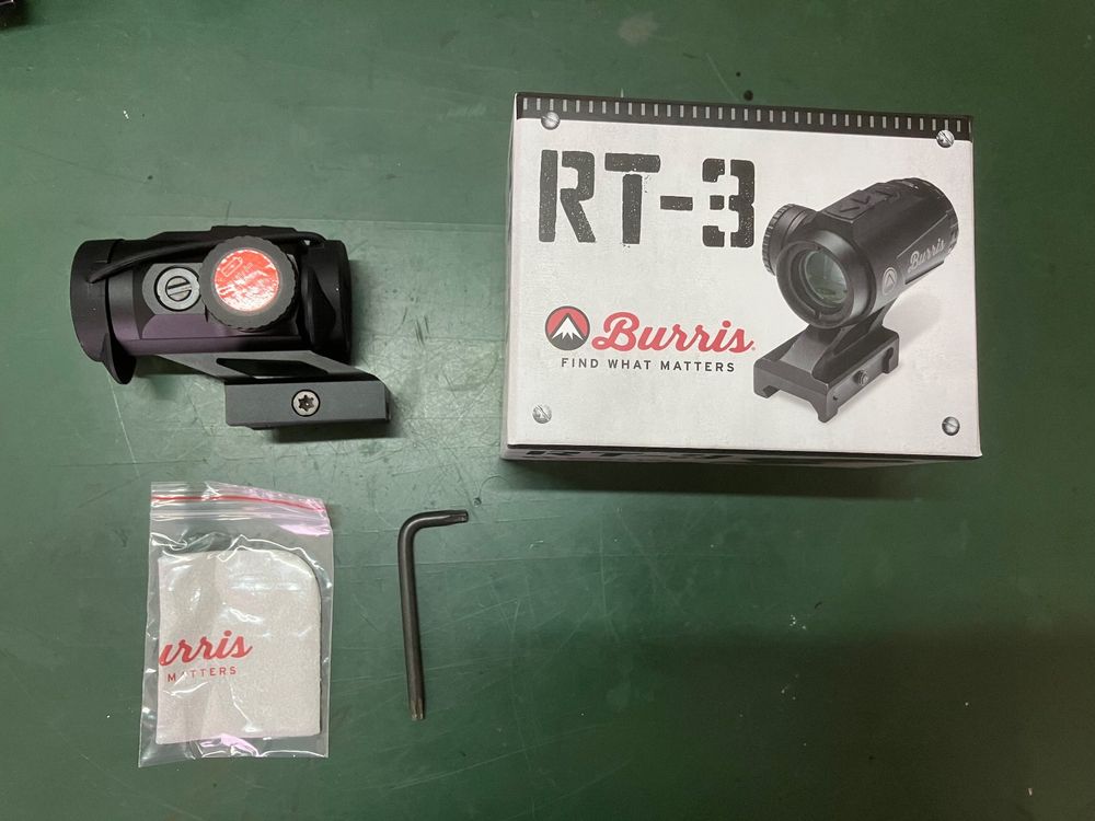 NEU Burris RT-3 Prism Sight Red Dot Ar15 Tactical Rotpunkt (Gebraucht ...