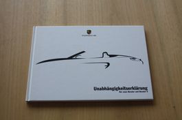 Porsche Boxster & Boxster S Hardcover Prospekt 12/2011