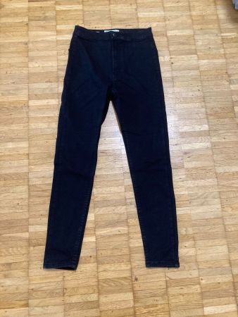Schwarze Jeggings Gr. 38