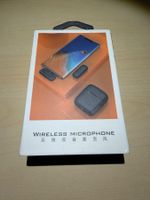 Fabrikneues Lavalier Mikrofon mit USB-C und 2 TX (Sender)