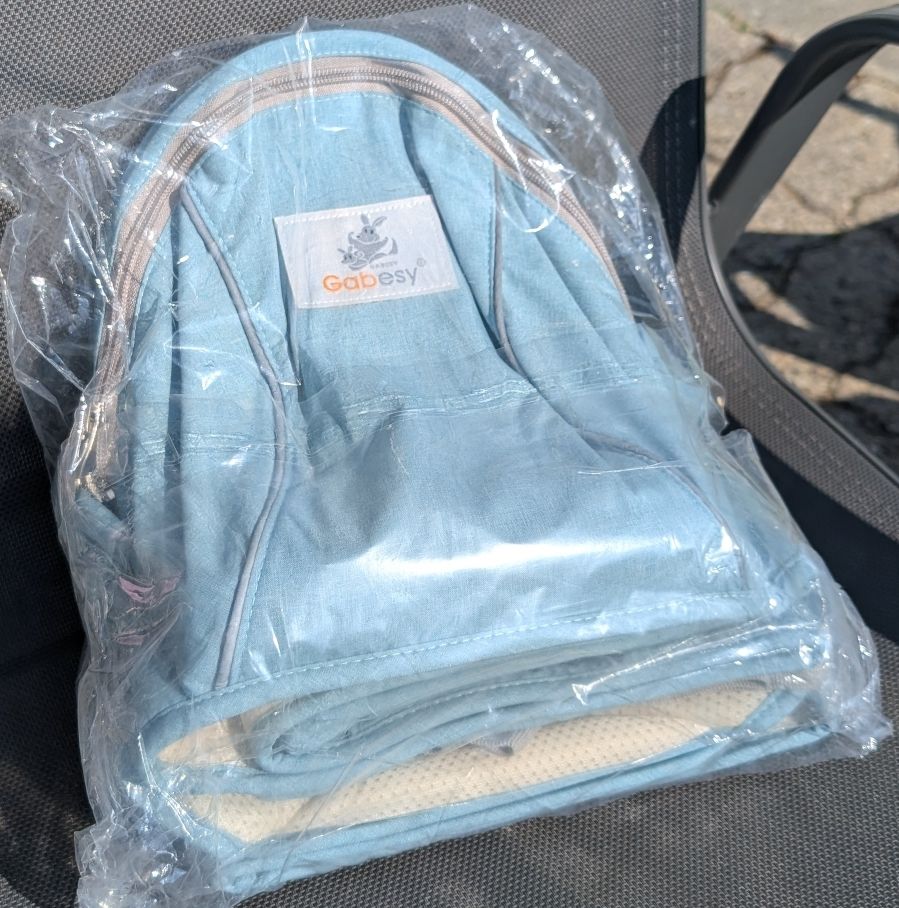 Marsupi portabebè: Gabesy Babytrage - NEU - Blau – Nuovo e nell'imballaggio originale da Bellmund venduto da Jegga