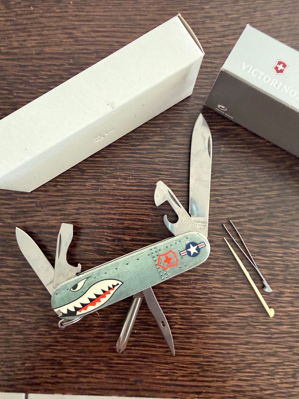 Victorinox Coltelli tascabile: VICTORINOX Tinker Warthog Limited Edition – Usato da Villars-sur-Glane venduto da Dam0 1