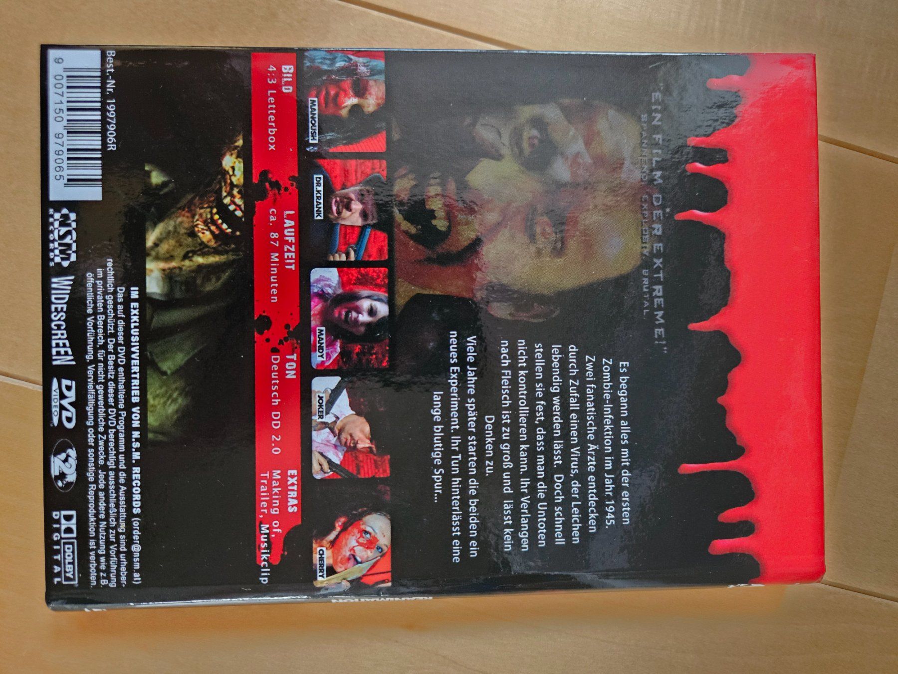 Tutti i DVDs: Zombie Reanimation -  kleine Hartbox - Red Edition – Usato da Wildberg venduto da Reunionevents 1