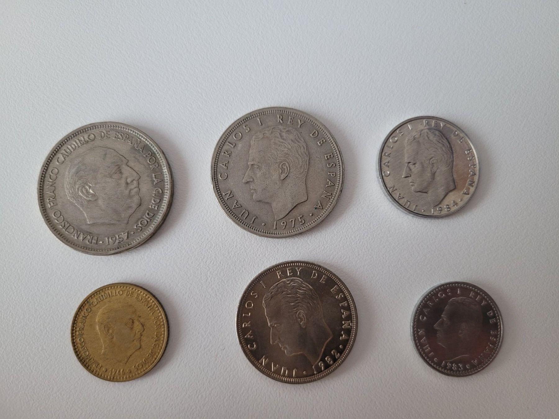 Tutti le monete: Spanien 1957-84 – Usato da Inwil venduto da Flower2325