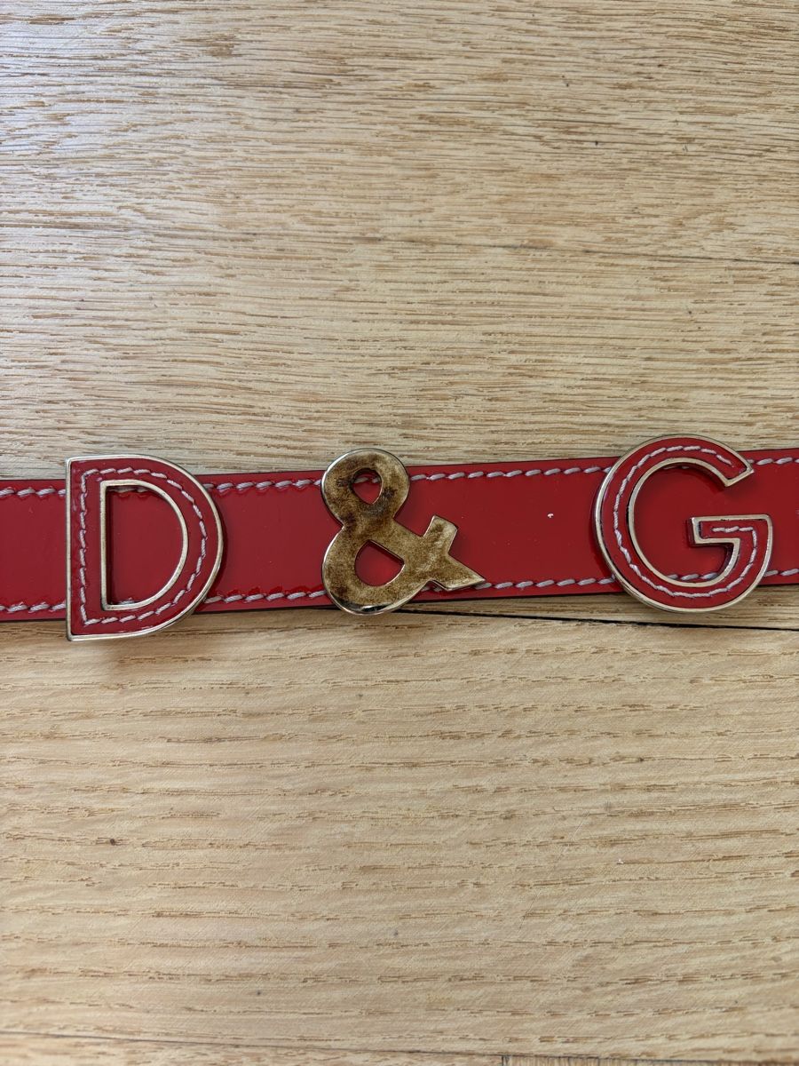 Dolce & Gabbana Cinture: D&G Roter Gürtel – Usato da Bern venduto da nik_2kbk 2