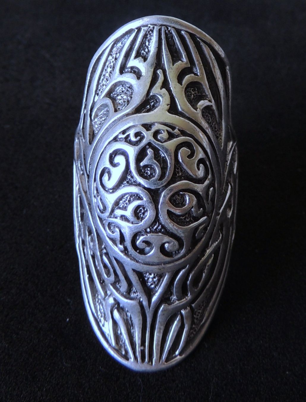 Anelli: Silber 925 Fingerring Gr. 60 – Usato da Waldenburg venduto da schaller707