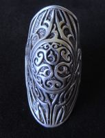 Silber 925 Fingerring Gr. 60