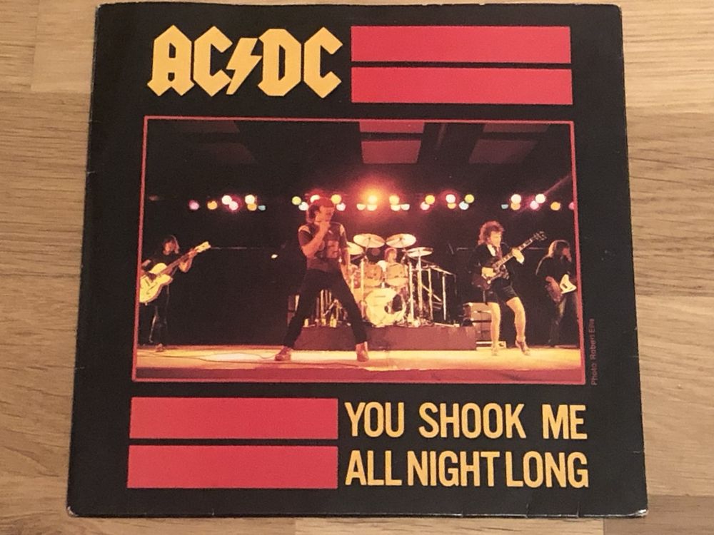 AC/DC. 1980. 7“ Single. You Shook Me All Night Long / Have A | Kaufen ...