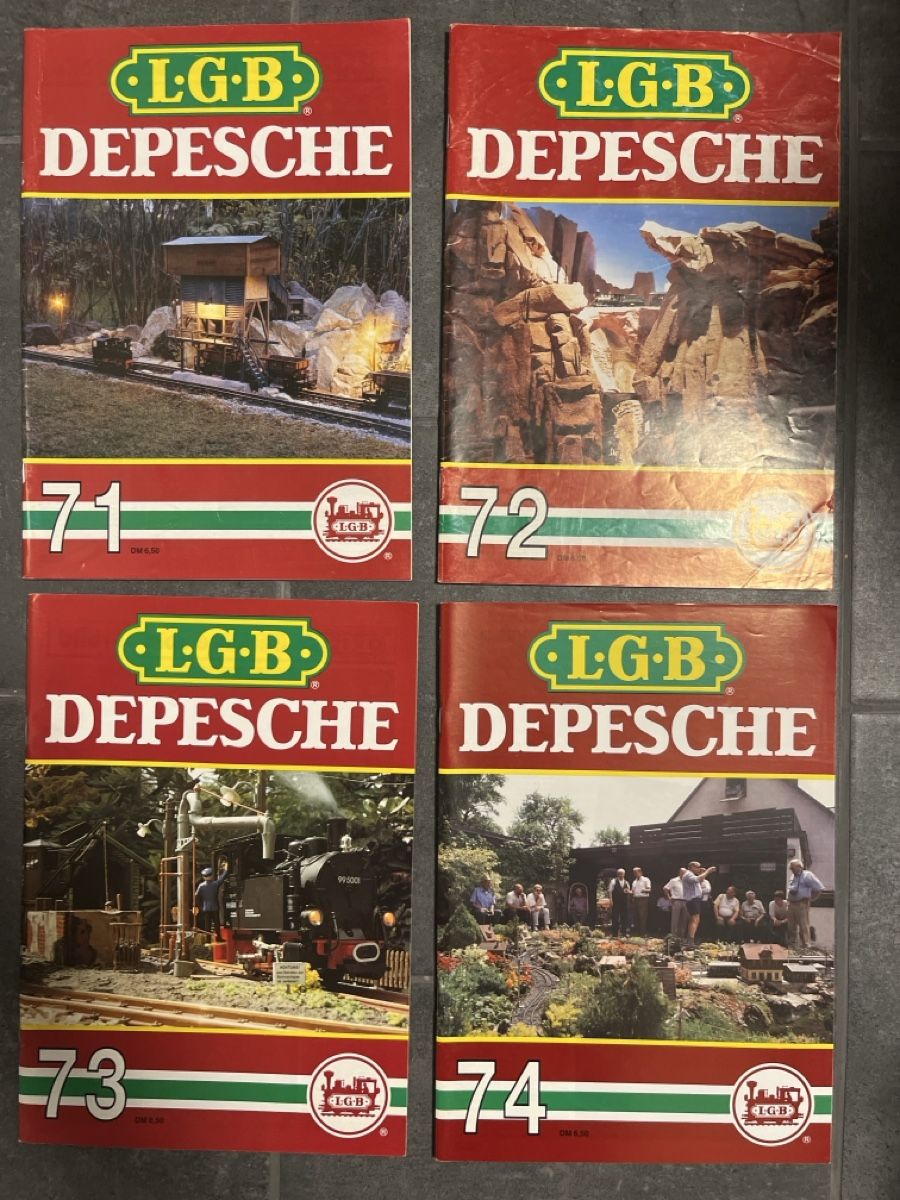 Riviste & Magazine: LGB DRPESCHE 71-74 – Usato da Brütten venduto da Aerox82