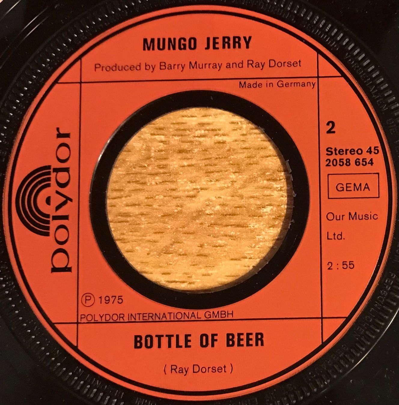 Dischi in vinile: MUNGO JERRY - HELLO NADINE – Usato da Bussigny venduto da vinyl-pas-cher 3