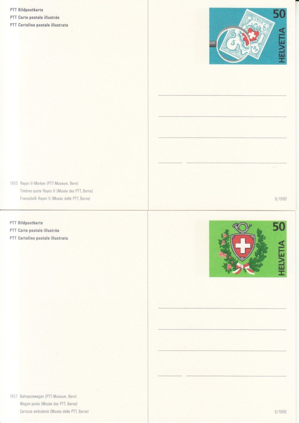 Tutti i francobolli: SGK PK 218 - 220 postfrisch – Usato da Bürglen TG venduto da StampGraf 2
