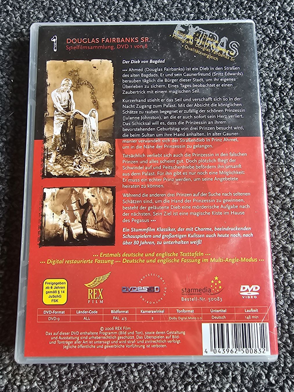 Tutti i DVDs: Der Dieb von Bagdad (22091) – Usato da Ruswil venduto da jan_bxl5 1