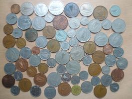 Sammlung ++ 75 Stück Irischen Münzen ab 1928, auch Silber