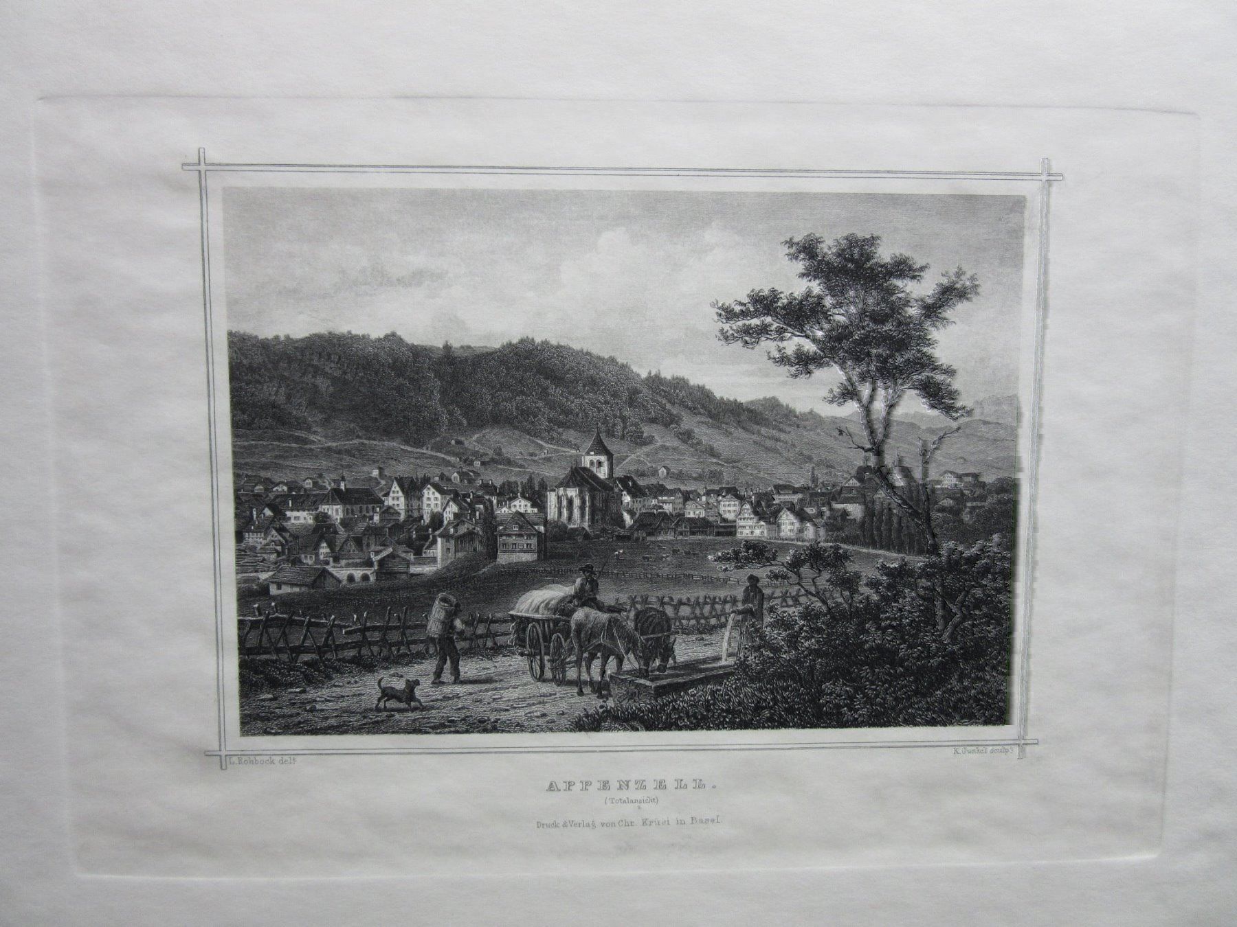 Stiche: APPENZELL  // ref.3e – Gebraucht aus Gersau von grafik-kunst