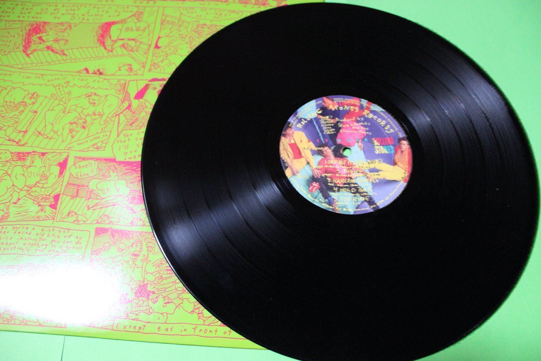 Schallplatten: THE ROLLING STONES - DIRTY WORK LP Vinyl 1986 – Gebraucht aus Tübach von JamesStone 1
