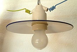 Email - Lampe mit Sicherungsschutz