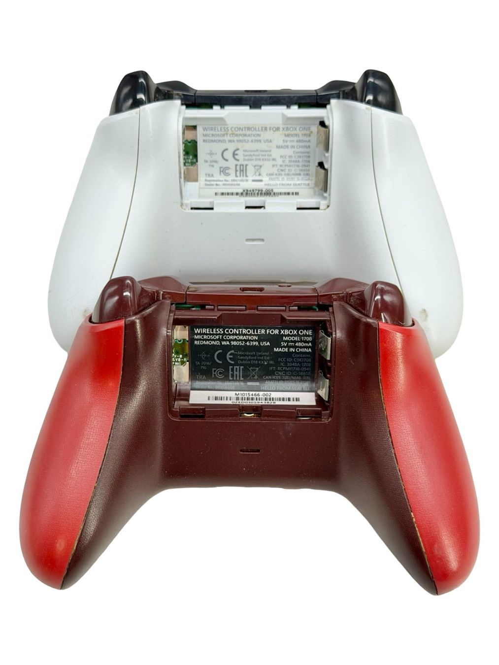 Microsoft Controller: 2x Manettes Xbox One - Rouge et Blanche – Usato da Morges venduto da Novantica 7