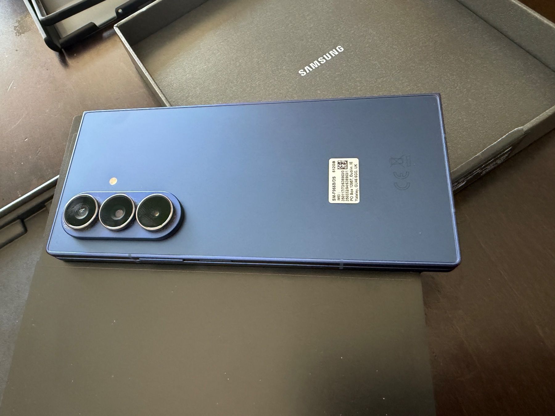 Samsung Handys / Smartphones: Samsung Galaxy Z Fold7 Blue 512GB – Gebraucht aus Busswil BE von Geraldes 1