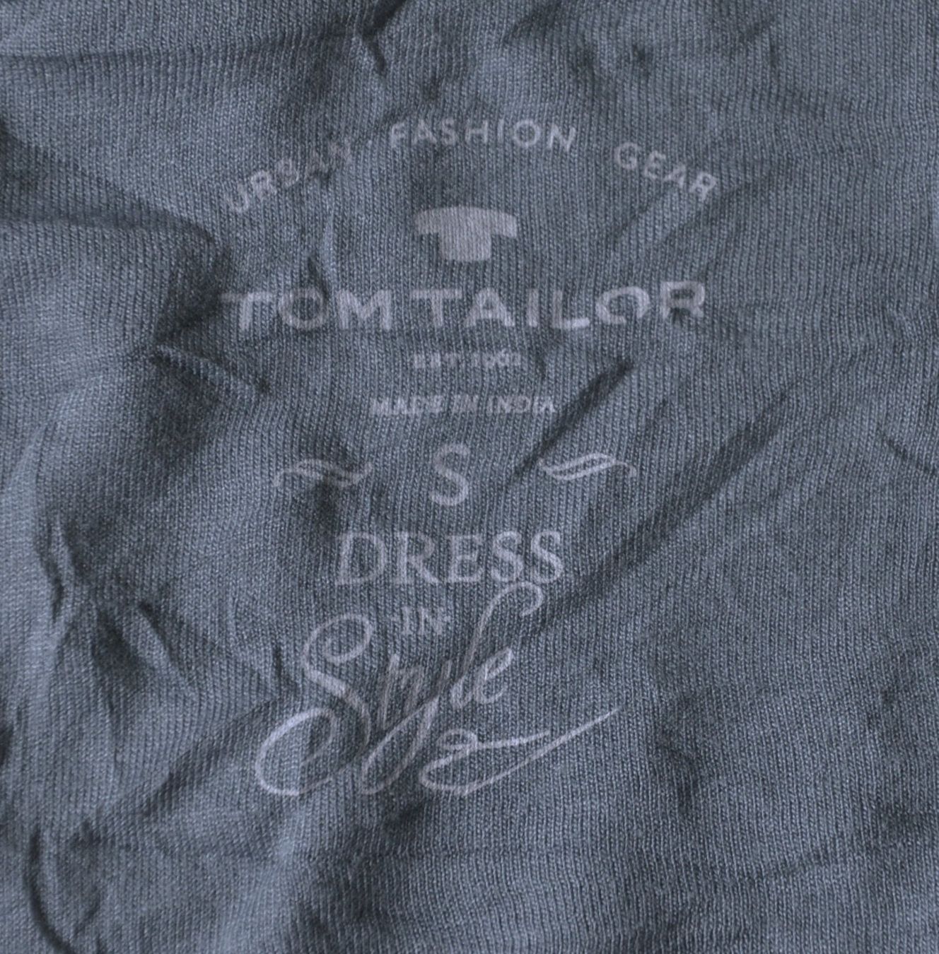 Tom Tailor T-Shirts: Graues crinkle Shirt von Tom Tailor, Grösse: S – Gebraucht aus Niederhasli von littledrop 2