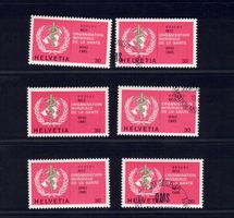 Dienstmarken Genf OMS 1975