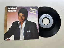 MICHAEL JACKSON tolle Single Wanna be startin' something