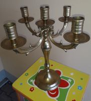 Antiker Kerzenständer  aus Messing **  5 Flammig