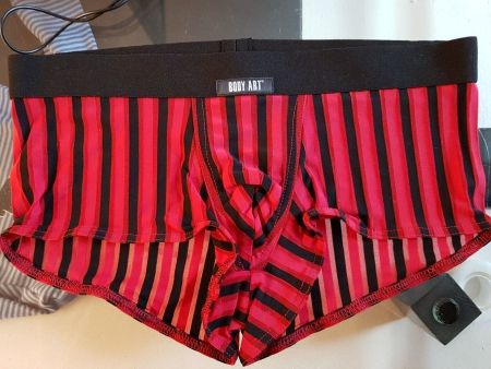 Minipant Body Art S rot/schwarz