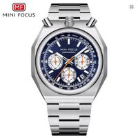 SALE 🇨🇭 Herren Chronograph Uhr, Edelstahl, Demomodell