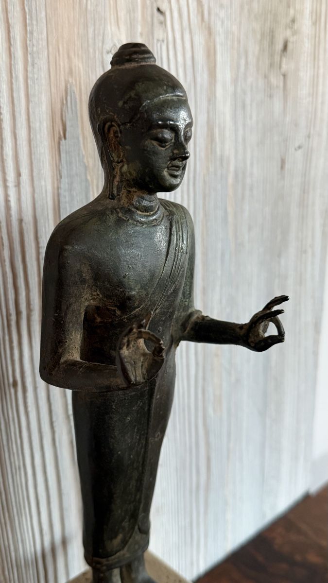 Sculture & Statue: Grosse Buddha Bronze mit wunderbaren Details – Usato da Riedholz venduto da Frettchen63